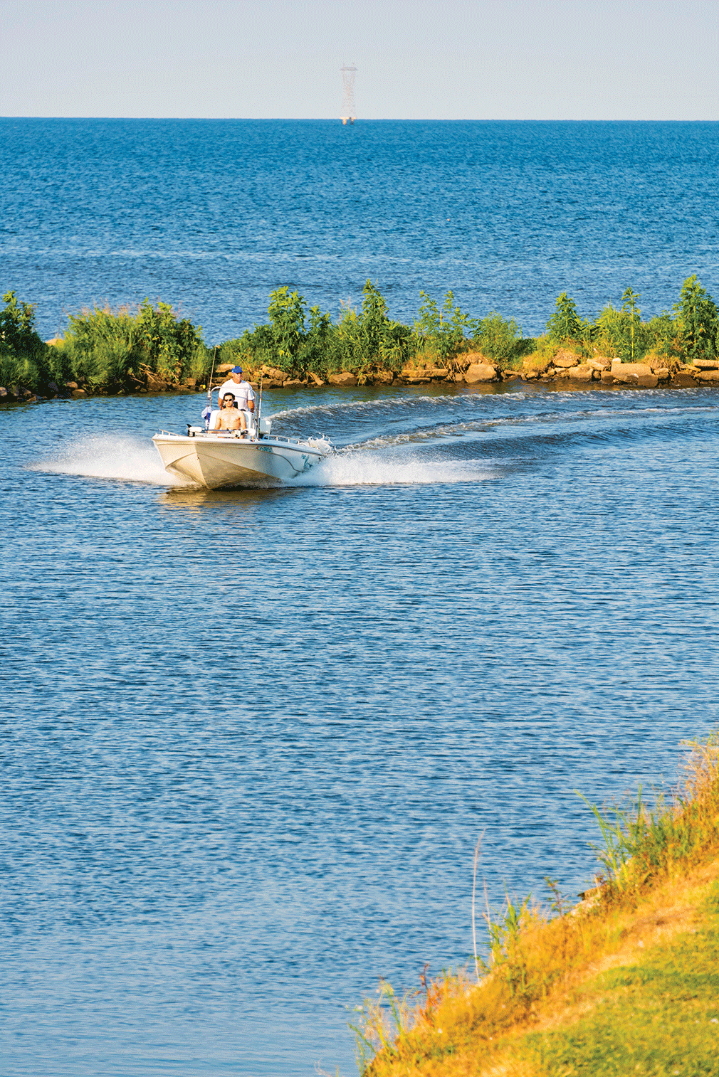 men on boat 